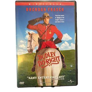 Dudley Do-Right DVD Movie Entertainment Brendan Fraser Full and Widescreen Forma